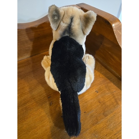 Animal Alley Toys R Us German Shepard Dog Realistic Pink Tongue Plush - Picture 4 of 8